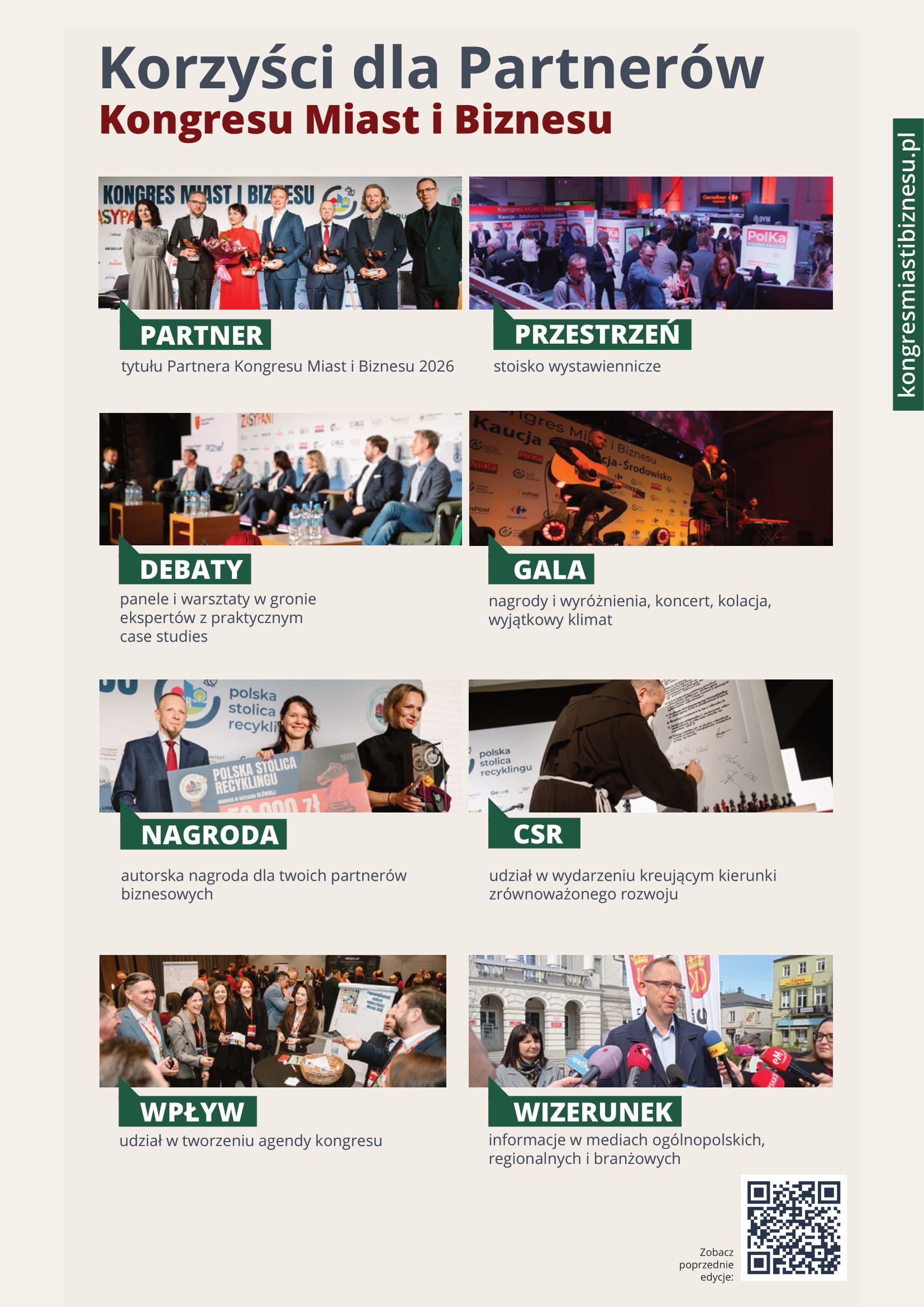 Kongres Miast i Biznesu - oferta współpracy Jeszcze w zielone gramy... 2026