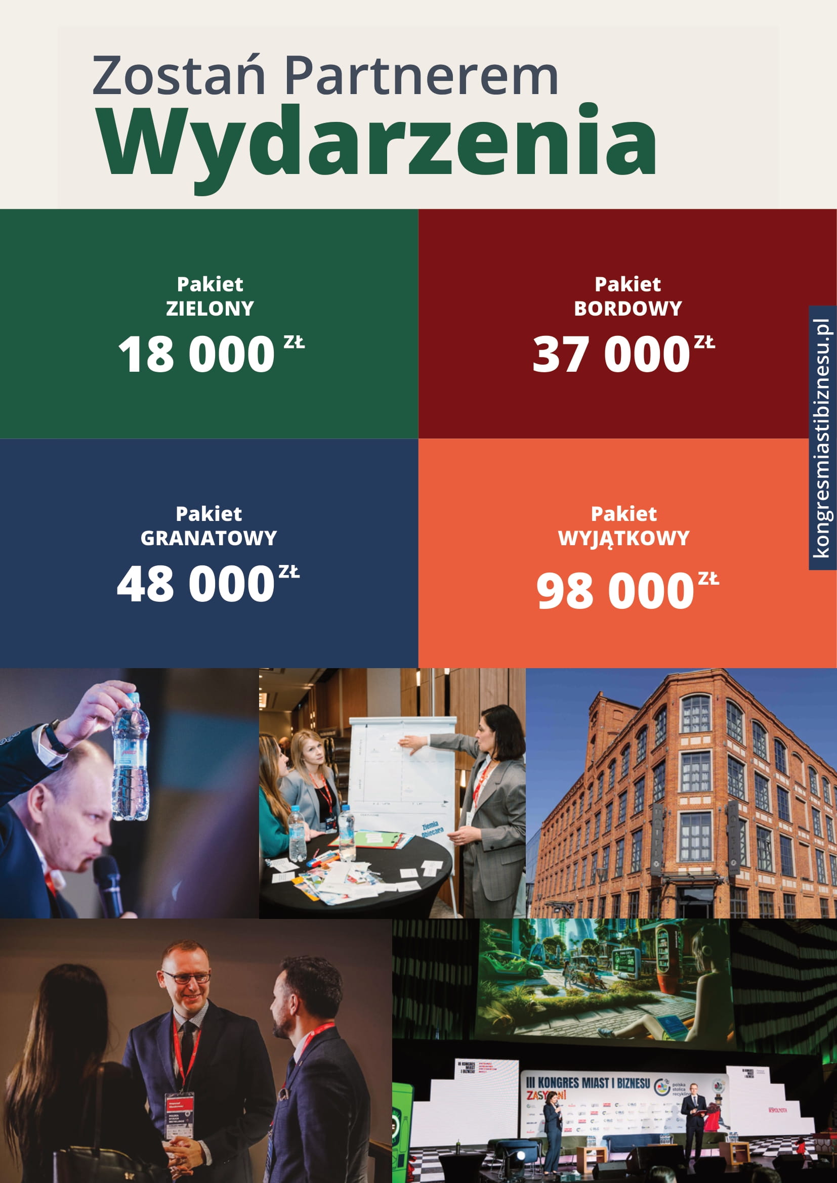 Kongres Miast i Biznesu - oferta współpracy Jeszcze w zielone gramy... 2026